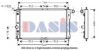 AKS DASIS 96351103 Radiator, engine cooling
